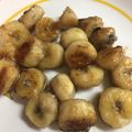 優木星's cooksnap of when they made 焼きバナナのキャラメリゼ.