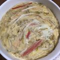 tecalin's cooksnap of when they made ■簡単レンジ■めんつゆ茶碗蒸し☆減量朝昼.