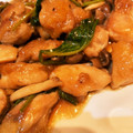 mapimapiko's cooksnap of when they made 鶏ときのこのガリバタぽん酢炒め.