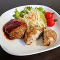 sayacarta's cooksnap of when they made クリーミー里芋入り✧ハンバーグ.