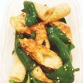 yuk@ri's cooksnap of when they made 竹輪とピーマンのオイスターソース炒め.