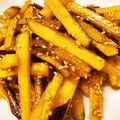 saimaimai's cooksnap of when they made 簡単美味しい 黄金 さつまいも きんぴら.