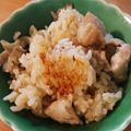 ☆＊ひなちゃん＊☆'s cooksnap of when they made ぎんなんと鶏肉のおこわ.