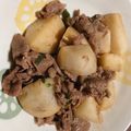 KUUUUUUMIN's cooksnap of when they made シンプルで美味しい！里芋と牛肉の煮込み.