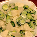 ☆あーちゃん！'s cooksnap of when they made 梨と胡瓜のサラダ.