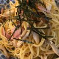 まん！'s cooksnap of when they made 超簡単★たらことキノコの和風パスタ.