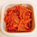 megumegu02's cooksnap of when they made お弁当の彩りに！簡単にんじんきんぴら.