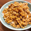 もちねこ☆'s cooksnap of when they made 豚挽肉とひきわり納豆のそぼろ.