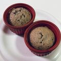 papikun's cooksnap of when they made チョコチップココアマフィン♪.