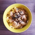 Charlotte。's cooksnap of when they made 一人暮らし1人飯「ササミの焼き鳥丼丼」.