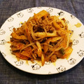 neko＊and…'s cooksnap of when they made 節約！豚もやしのキムチ炒め.