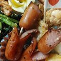 クックACOL48☆'s cooksnap of when they made ウインナー飾り切りチューリップ　キャラ弁.
