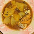 acco13's cooksnap of when they made 時短でコクうま♡缶詰で楽々サバ味噌大根.