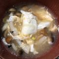 わたるんママ's cooksnap of when they made なめこの味噌バタースープ.