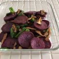 雛鳥と親鳥's cooksnap of when they made さつま芋と舞茸とピーマンの甘辛炒め♡.