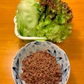 ☆♡小春♡☆'s cooksnap of when they made タイ風ピリ辛挽き肉のレタスカップ.