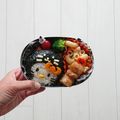 nako1984's cooksnap of when they made 黒猫キティのハロウィン弁当（キャラ弁）.