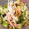 rierie666's cooksnap of when they made きゅうりとカニカマの酢の物.