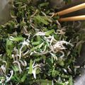 OTO☆HANA's cooksnap of when they made おろ抜き大根(大根)の葉のしらす和え.