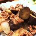 yokomaru's cooksnap of when they made ナスと牛肉のオイスター味噌炒め.