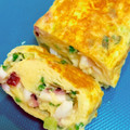 たまみー*'s cooksnap of when they made 明石焼き風味のだし巻き卵焼き.