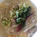 白ねこふわふわ's cooksnap of when they made ミョウガとネギのあったか素麺.