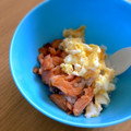 Sac’HiNa's cooksnap of when they made 簡単！鮭てり☆ふわとろ玉子丼.