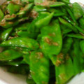 あじゅみん's cooksnap of when they made きぬさやのおかか炒め.