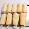 roll21's cooksnap of when they made シフォン生地で作る♡無添加の東京ばな奈.
