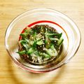 pnkdiamond's cooksnap of when they made きゅうりともずくの酢の物.