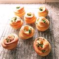 ハチワレねこ's cooksnap of when they made HBで。　コーンミールのチーズパン.