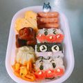 嫌悪感☆'s cooksnap of when they made キャラ弁♪アンパンマン＆バイキンマン.