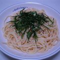 mokoさと's cooksnap of when they made まかないタラコパスタ.