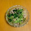 motikoちゃん's cooksnap of when they made 豚肉と豆苗のぽん酢で作る冷しゃぶ@中華風.