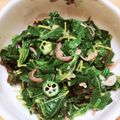 arabesq's cooksnap of when they made みょうがのネバネバサラダ.