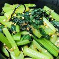 hiro_aya's cooksnap of when they made 小松菜と塩昆布でもう一品☆.