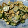 makichaki's cooksnap of when they made ちくわときゅうりとたまごのマヨサラダ.