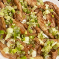 しおまる's cooksnap of when they made 豚肉と鶏肉のすだち塩ネギ焼き.