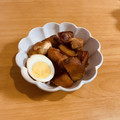 クックOBLHGG☆'s cooksnap of when they made 鶏ももとサツマイモと卵のほっこり甘辛煮.