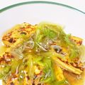 ☆マカロンmama☆'s cooksnap of when they made 厚揚げのレタスあんかけ.