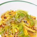 ☆マカロンmama☆'s cooksnap of when they made 厚揚げのレタスあんかけ.