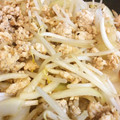 クック15FFG6☆'s cooksnap of when they made 鶏挽き肉ともやしのバター炒め.
