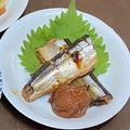 ティーマファソン's cooksnap of when they made さんまの梅煮　※圧力なべ.