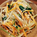 kahourain's cooksnap of when they made 作り置き＊三つ葉ともやしのお浸し.