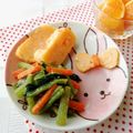 Newチヨコっと♪'s cooksnap of when they made 小松菜とにんじんのゴマ味噌あえ.