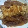 aizu_po's cooksnap of when they made 超簡単鶏肉煮！トロトロたまねぎソース♡.