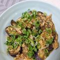 ぱにぱる's cooksnap of when they made 茄子と鶏ひき肉の味噌風味煮.