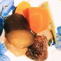 みつかん｡◕‿◕｡'s cooksnap of when they made 冬瓜と季節の野菜の炊き合わせ風ふくめ煮.