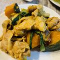 kotorinpi's cooksnap of when they made チンゲン菜と南瓜と豚肉のオイスター炒め☆.