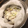 猫リン's cooksnap of when they made 台湾料理「清蒸鱈魚」をレンジで時短に再現.